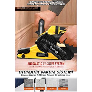 Plus 900w Elektrikli Vakumlu Tozsuz Cila Özellikli Tank Zımpara Makinesi