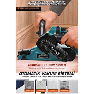 Plus 900w Elektrikli Vakumlu Tozsuz Cila Özellikli Tank Zımpara Makinesi