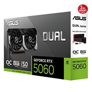 Gaminggentr Gaming-5060 / Amd Ryzen 5 7500x3d / Asus Dual Geforce Rtx 5060 8gb / 16gb Ram / 1tb Ssd Oem Paket