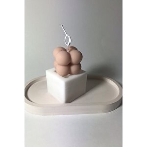Mini Bubble Mum Silikon Kalıp, Mini Bubble Candle