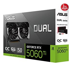 Gaminggentr Ultima-5060ti / Amd Ryzen 5 7500f / Asus Dual Geforce Rtx 5060 Ti 16gb / 16gb Ram / 500gb Ssd Oem Paket