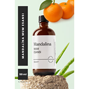 Mandalina Mum Esansı 50 Ml, Yüksek Kalite Mum Esansı, Mum Koku Esansı, Soya Wax Esansı 50ml
