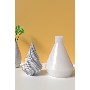 Desenli Ortboy Yılbaşı Ağcı Mum Silikon Kalıp - Mum Yapım Malzemeleri - 10cm