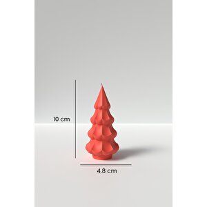 Küçük Yılbaşı Ağacı Mum Silikon Kalıp -yılbaşı Mum Silikon Kalıp, Mum Yapım Malzemeleri  10 X 4.8 Cm