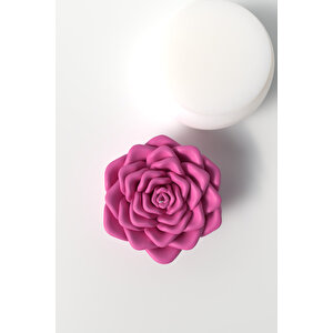 Dekoratif Büyük Gül Mum Silikon Kalıp - Rose Kalıp, Büyük Gül, Şakayık Mum Kalıbı  5x10 Cm