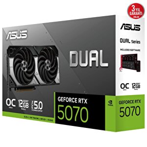 Gaminggentr Elite-5070 / Amd Ryzen 7 9700x Tray / Asus Dual Geforce Rtx 5070 12gb / 16gb Ram / 1tb Ssd Oem Paket