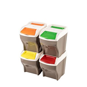 Poker Plus Çok Amaçlı Saklama Kutusu (4'lü Set)  40 (g) X 60(d) X 74(y) Cm
