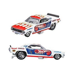 Hot Wheels Premium 72 Plymouth Cuda Fc Ve Rob N Pinks Jbl01