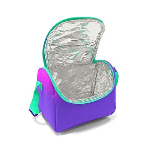 Pembe Mor Renk Geçişli Thermo Beslenme Çantası 11762