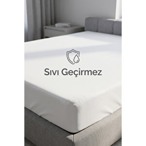 Cennet Yatak Cottonsafe Tek Kişilik Sıvı Geçirmez Alez Full Kenar Lastikli Pamuk Yüzey Terletmez 100x200 cm