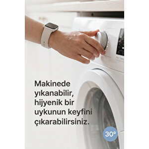 Cennet Yatak Cottonsafe Tek Kişilik Sıvı Geçirmez Alez Full Kenar Lastikli Pamuk Yüzey Terletmez 120x200 cm