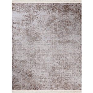 Halı Hanzade 3116 Kahve Serisi Triko Akrilik Salon Oturma Yatak Odası Halısı 200x290 cm