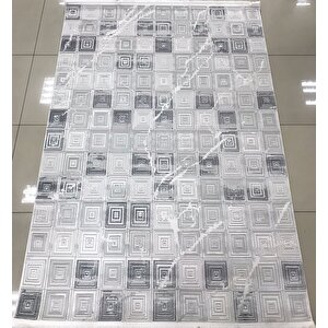 Liparis Halı Toscana 272 Gri Antrasit Serisi Triko Akrilik Salon Oturma Yatak Odası Halısı 200x290 cm