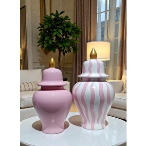 Luxor Pembe Zebra Şahküp