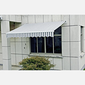 Polyester Tente Gri-beyaz 300x200 Cm