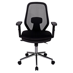 Dali Fileli Çalışma Koltuğu | Ergonomik Şef Ve Toplantı Koltuğu Siyah Fileli Siyah