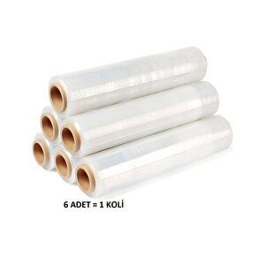 Mega Palet Streçi ( Süt Beyaz Renk ) 2000 Gr - 23 Micron