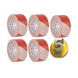 Pass Emniyet Uyarı İkaz Şerit Bandı Büyük 6 Cm X 360 Metre 5adet