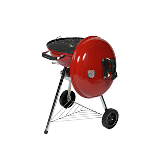 Captain Can Grill Set&go 47 Kömürlü Mangal & Barbekü - Kırmızı