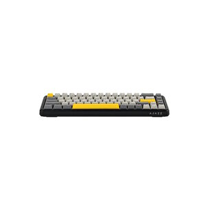 Ak680 Max Gri Front Printed Magnetic Rice Manyetik Switch Rgb Hotswap Mekanik Gaming Klavye