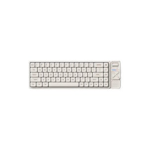 Magi65 Pro Ochre White Rgb Kablosuz Hotswap Mekanik Gaming Klavye