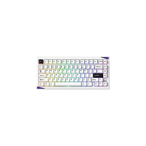 Mineral 01 Via Stellar Rose Switch Hotswap Rgb Kablosuz İngilizce Gaming Klavye