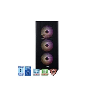 Valor Mesh Rgb Siyah Mid Tower 650w 80+ Bronze Gaming Kasa