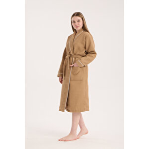 Unisex Soho Pike Bornoz Kahverengi S/M