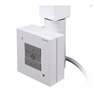 1000x500 Beyaz Elektrikli Havlupan - Terma Ktx1 400 Watt Elektrik Kitli - Kablolu