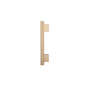 9781 Çizgili Çekme/sürgü Kapı Kolu Pirinç Saten Rengi 24 Cm (iki Delik Arası Mesafe)