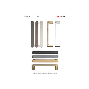 9404 Çekme/sürgü Kapı Kolu Altın Saten Rengi 19.2 Cm (iki Delik Arası Mesafe)