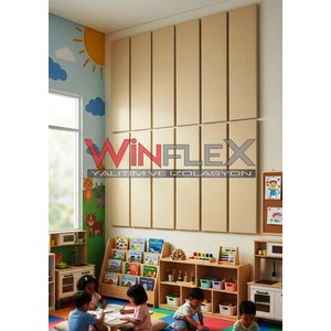 Akustık Kumaş Kaplı Panel - 60x240cm KREM