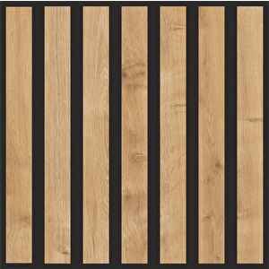 Wi̇nflex Mi̇ni̇ Eko Akusti̇k Ahşap Panel - 30x30cm ANTRASİT