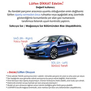 Leoparts Mazda 3 Bagaj Reflektörü (3. Stop Lambası) 2003-2008
