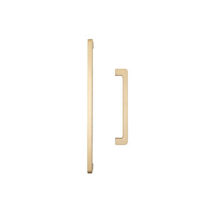 9753 Çekme/sürgü Kapı Kolu Pirinç Saten Rengi 32 Cm (iki Delik Arası Mesafe)