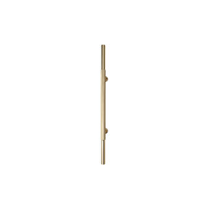 9726 Silindir Tırtıklı Çekme/sürgü Kapı Kolu Altın Rengi 65 Cm (iki Delik Arası Mesafe)
