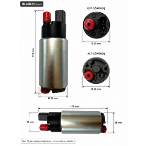 Bosch Yakıt Pompası Üniversal 6 Bar 0580 453 427