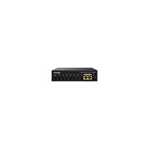 Sg110pc 10 Port 8 Port Poe 10-100-1000 Mbps 2 Port Uplink Switch Çelik Kasa Rack Mount Çok Renkli