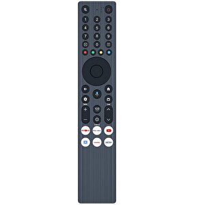 Iffalcon Ile Uyumlu Model 65u95a Google Smart Tv Kumandası-mikrofonlu