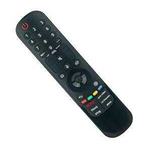 Lg Ile Uyumlu Model 86qned80t6a Smart Tv Kumandası-mikrofon Ve Air Mause