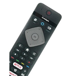 Philips Ile Uyumlu Model 50pus7805/62 Mikrofonlu Smart Tv Kumanda