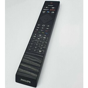 Philips Ile Uyumlu Model 70pus8545/12 Mikrofonlu Ses Komutlu Smart Tv Kumanda