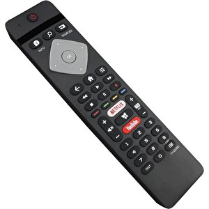 Philips 65pus6504/12 İle Uyumlu 4k Smart Tv Kumandası