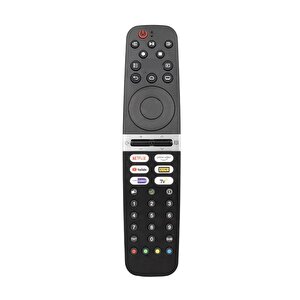 Grundig 43 Ggf 6950 B İle Uyumlu Smart Led Tv Kumandası-mikrofonsuz