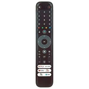 Tcl Ile Uyumlu Model 85x925pro Mikrofonlu Smart Google Tv Kumanda