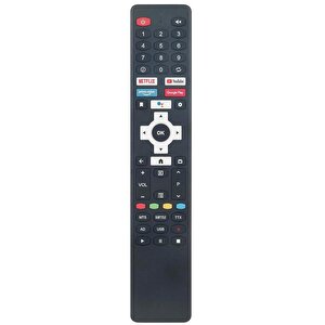 Conti Ile Uyumlu Model Ct32le300h Mikrofonlu Google Tv Kumanda-ses Komutlu