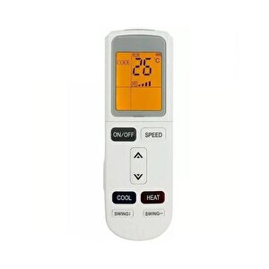 Arçelik Ile Uyumlu Model  Aeccu 480 / Aeccu 481 Kaset Klima Kumandası
