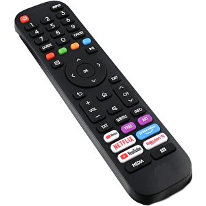 Vestel Ile Uyumlu Model 55uv9750 Smart Vidaa Tv Kumanda-mikrofonsuz