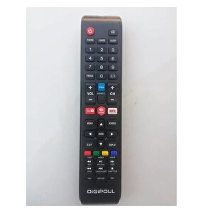 Digipoll Ile Uyumlu Model 32 Dp-1 43 Dp-1 Android Tv Kumanda