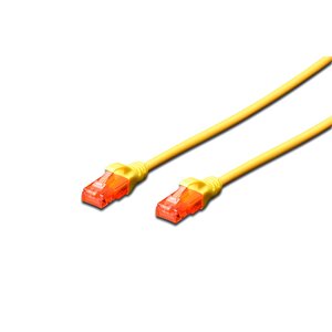 Patch Kablo, U-utp, Cat. 6, 2 Metre, Awg 26/7, Cu, Lszh, Sarı Renk